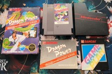 Dragon Power (Nintendo NES) Complete in Box CIB w/ Poster! DRAGONBALL Z!