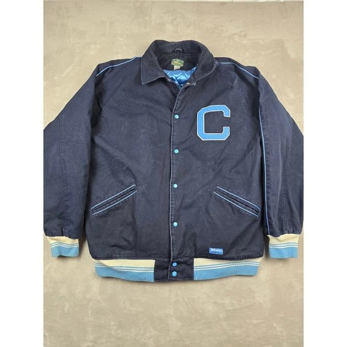 Vintage Stall & Dean Varsity Jacket Mens 4XL Canvas Ivy League Columbia Lions - product listing photo