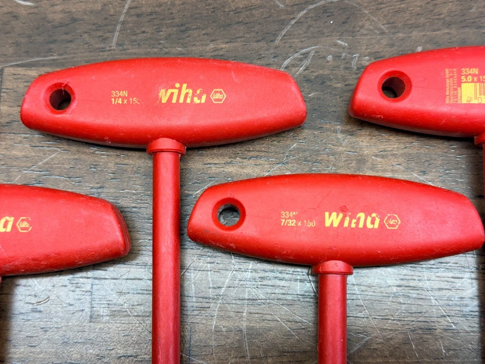 Wiha insulated Hex SAE t-handle set - Image 3 of 4