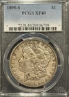 1895-S MORGAN DOLLAR PCGS XF40