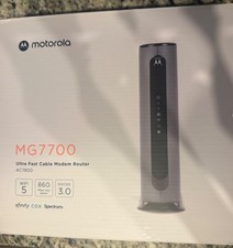 Motorola MG7700 AC1900 DOCSIS 3.0 Cable Modem Router WIFI 5