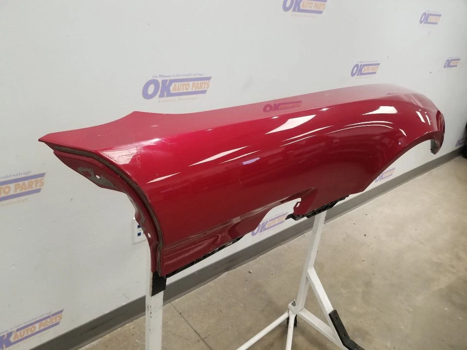 11 MERCEDES BENZ SLS AMG C197 FENDER ASSEMBLY RIGHT PASSENGER RED Foto 4 de 4