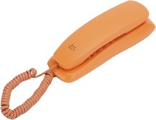V BESTLIFE Home Office Portable Thin Telephone, Single Line Corded Desk Phone