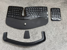 Microsoft Sculpt Tastiera Ergonomica e Pad Numerico, Wireless, con Dongle, (USA)