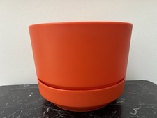 Planter Orange 1970s 70s Space Age Philips 66...
