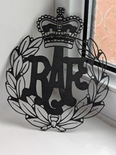 RAF Cap Badge Wall Art/Plaque - proceeds to RAF Association