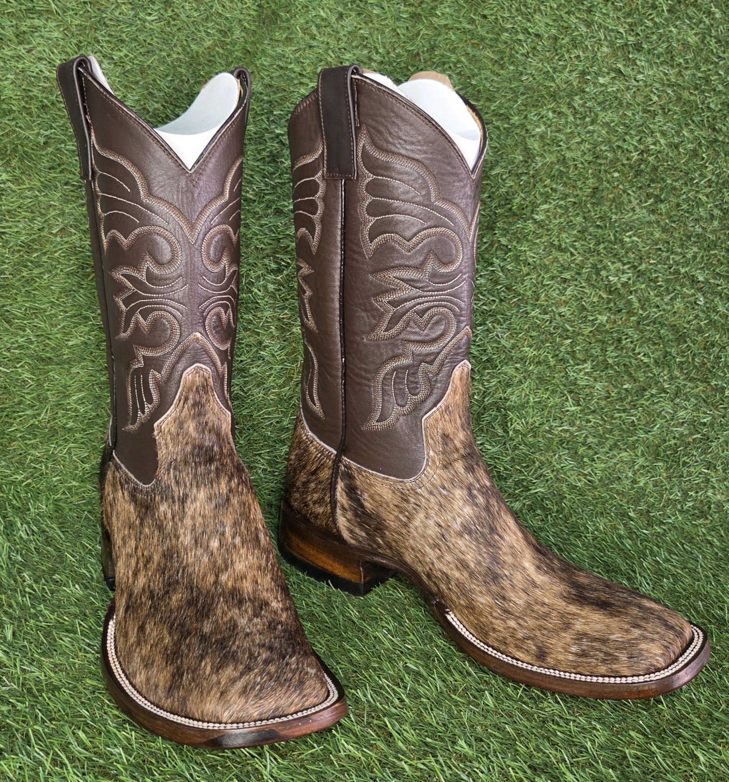 Men's New Original Fine Hair Cowhide Cowboy Boots All Sizes And Toe Styles Avail