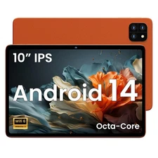 Android Tablet, 10.1 inch Android 14 Tablet, Octa-core Processor, RAM 12GB, R...