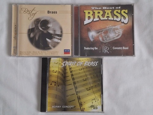 3x Brass Band CD's Konvolut - The Best of Brass, Best of Brass, Spirit of Brass