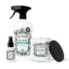 Pet-Pourri Pawsitively Fresh Pet Odor Freshener Bundle - 16 Fl Oz Air  Fabri...