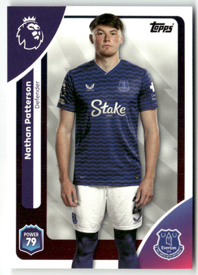 Topps Premier League 2025-26 Soccer No. 133 Nathan Patterson
