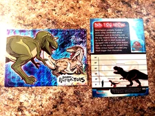 JURASSIC PARK lll TRADING CARD RAGIN REFRACTOR RR5 INKWORKS 2001 "READ"