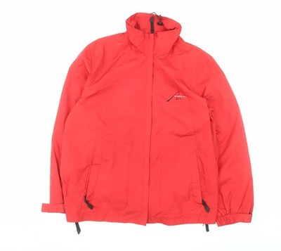 Alpine Tek Parka Jacke Herren rot XL wasserdicht mit Kapuze