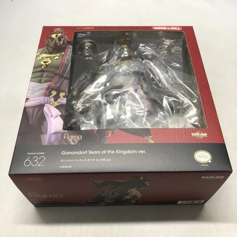 Boneco de ação Figma The Legend of Zelda Tears of the Kingdom Ganondorf Japão novo - Imagem 2 de 4