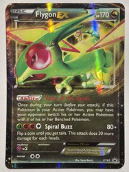 Flygon EX XY61 Jumbo Black Star Promo Pokemon Card