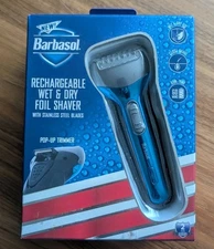 NEW Sealed Barbasol 2-in-1 Wet & Dry Shaver with Pop Up Trimmer gift