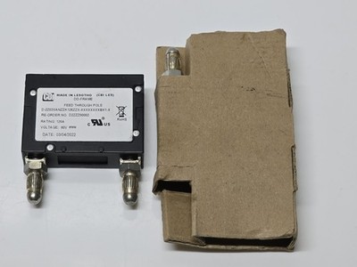 TWO CBI D2ZZZ00002 DD Frame Feed Through Pole 80VDC 125A Circuit Breakers  