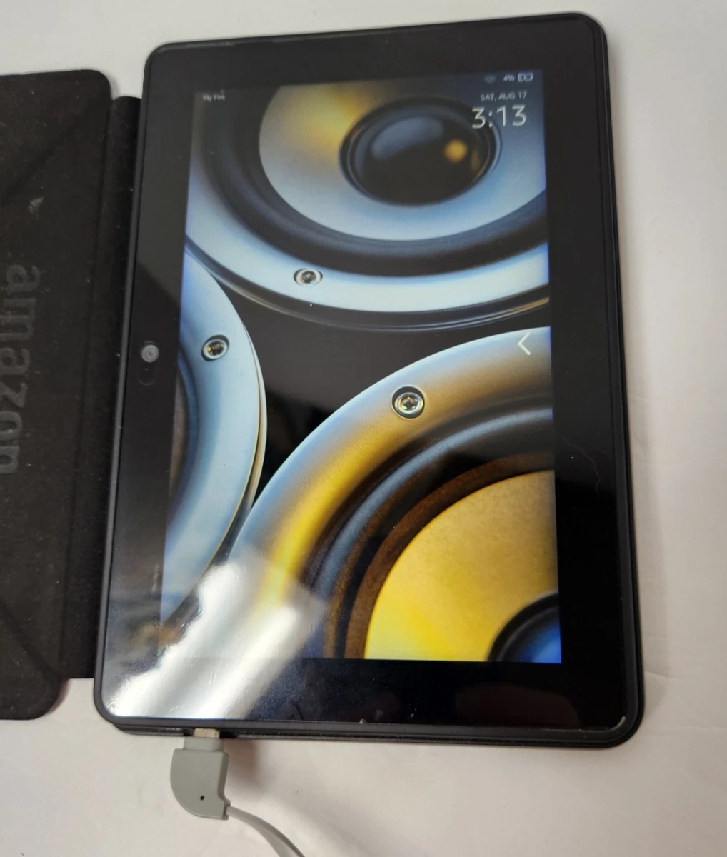 Used Amazon Kindle Fire HDX 8.9 (3rd Gen) 16GB Wi-Fi Tablet - Black (GU045RW) - Charger Not Included