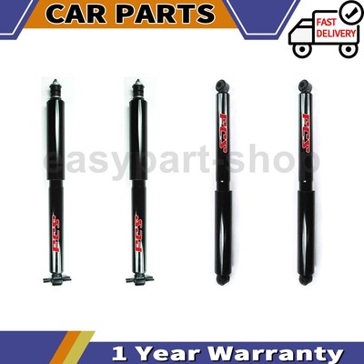 Front Rear Shocks Absorber For Jeep Comanche 1992 1991 1990 1989 1988 1987 1986