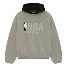 New NBA Essentials Fear of God Hoodie Grey