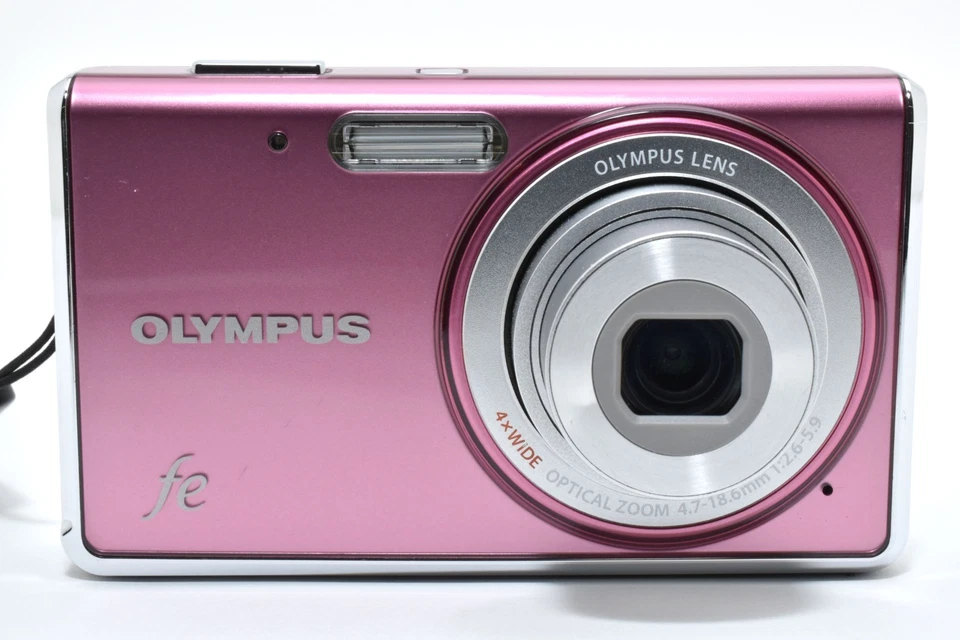 [Near MINT] Olympus FE FE-4020 14.0MP Digital Camera Digicam Pink Japan 2665001 - Image 3 of 4