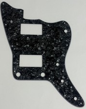 4 Ply Black Pearl Pickguard Fit Fender US Jazzmaster PAF Style Guitar Parts