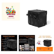 Q320 20-Amp 3-Pole Circuit Breaker Compatible with Siemens, 120/240V – Fits E...