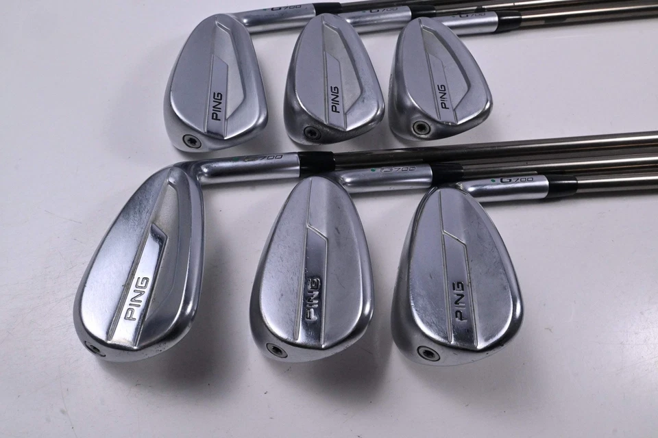 Ping G700 Irons / 6-PW+UW / Green Dot / Regular Flex UST Recoil ES 780 Shafts - Image 2 of 4