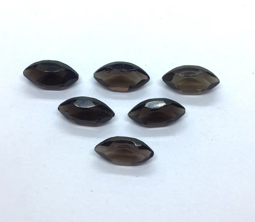 Marquise Smoky Quartz Cut AAA Natural Loose Gemstone For Assorted All Jewelry - Picture 7 of 9