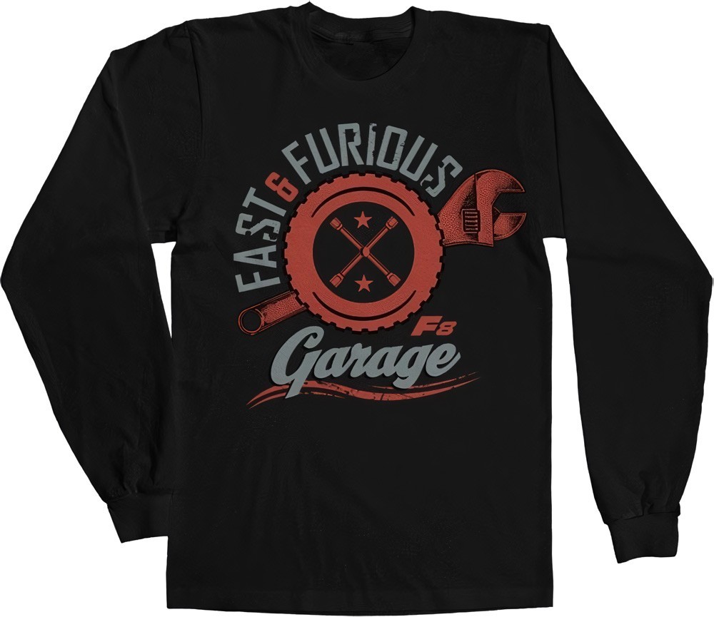Fast - Furious Garage Longsleeve Tee Black 7090₽