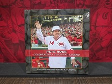 Pete Rose Celebrating A Cincinnati Legend - 2016 Hardcover Book CINCINNATI Reds