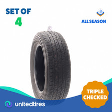 Set Of 4 Used 22565r17 Firestone Destination Le2 102h - 6-6.532 Set Of 4 Used 22565r17 Firestone Destination Le2 102h - 6-6.532