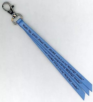 Keychain MASCOT (Female) Wake Up. Girls! Ribbon Charm ''Wake Up. Girls! FINAL