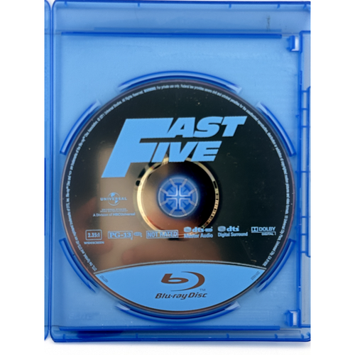 FAST FIVE (2011) Extended Edition BLU-RAY Diesel Walker Johnson - Picture 3 of 3