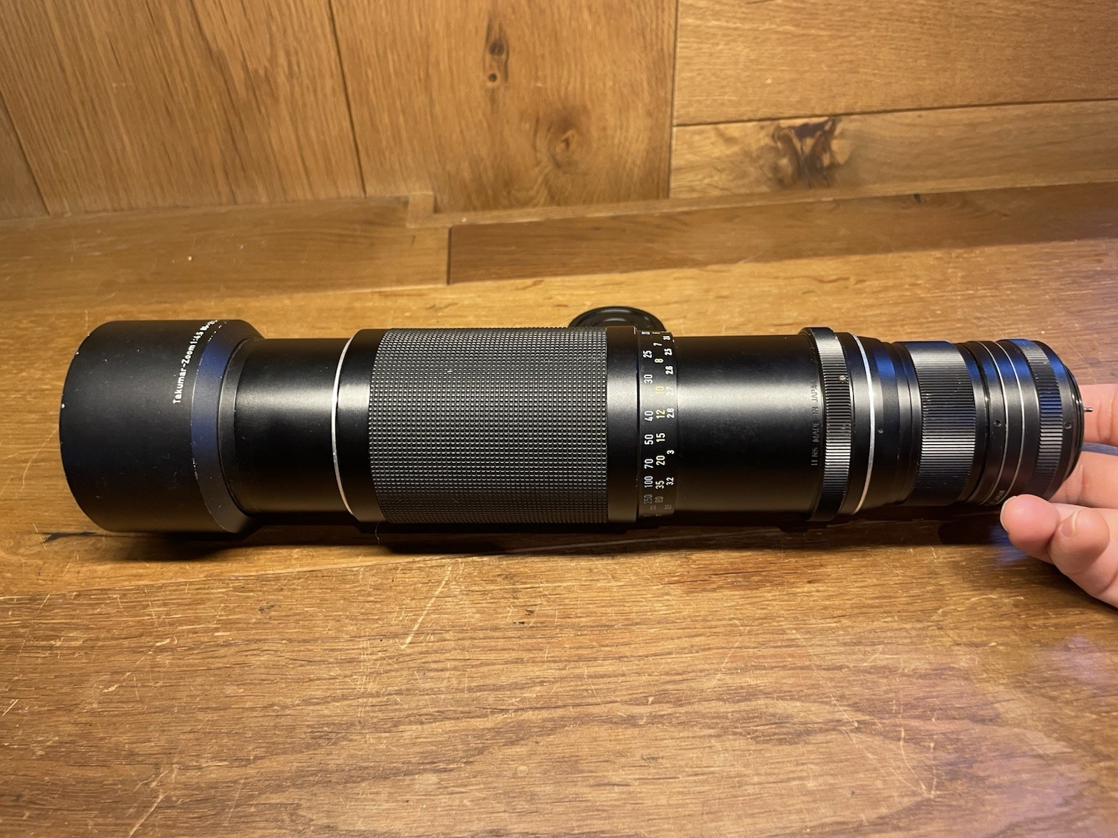 *Rare : Near Mint ++* Pentax SMC Takumar Zoom 85-210mm F/4.5 M42 Lens & Teleplus