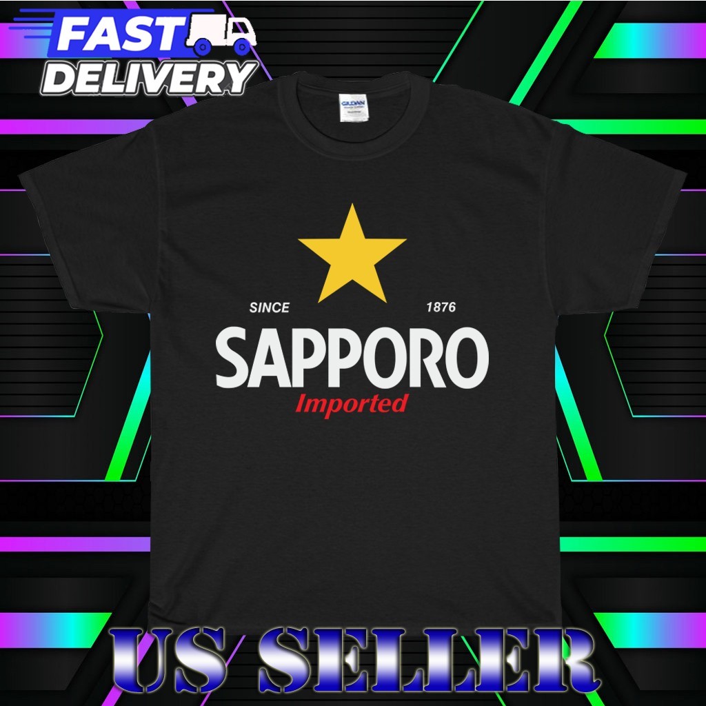 NEW SHIRT SAPPORO IMPORTED LOGO T-SHIRT FUNNY USA AMERICAN UNISEX SIZE S TO 5XL