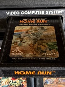 Vintage Atari 2600 Video Computer System Console with 5 Games and 2 Controllers
