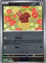 Buneary 107/132 Mega Evolution Reverse Holo