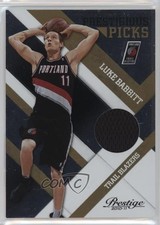 2010-11 Prestige Prestigious Picks Gold Materials 69/99 Luke Babbitt #16 1e2l
