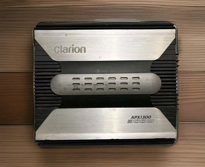Clarion APX1300 2 Channel 300W Car Amp Mono Block Power Amplifier