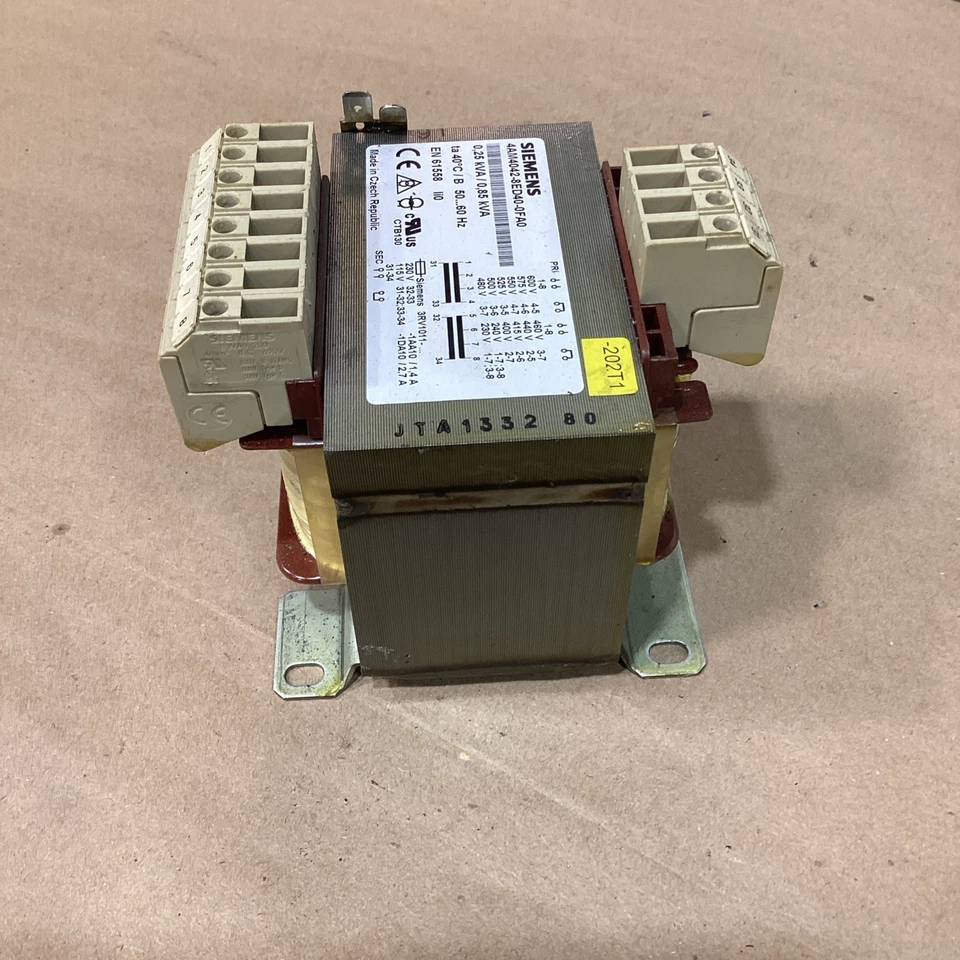 Siemens 4AM4042-8ED40-0FA0 SIDAC-T Transformer 0,85kVA 600V 2,7A 50/60Hz - Image 3 of 4