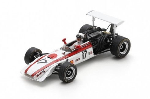 Honda RA301 1968 Spark 1/43 miniature F1 Jo Bonnier collection SPAS6226
