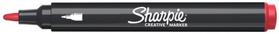 Sharpie Kreativmarker ACRYLIC Rundspitze rot