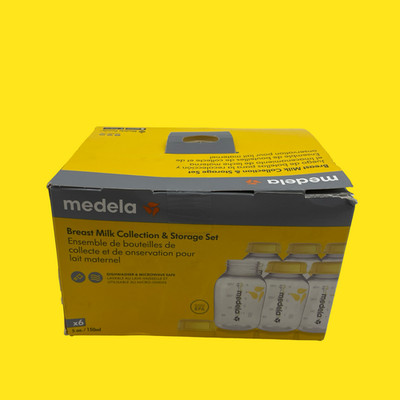 Medela Breast Milk Collection And Storage Bottles Bpa Free 6 Pack 5 Ounces #4555