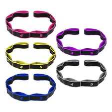1x Fitness Resistance Band 8 Loops, for Stretching  Yoga Exercise Workout Band