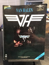 Van Halen Guitar Songbook With Tabs 1990 Self Titled Rock Sheet Music HTF NM