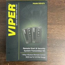 Viper D9147V 1-Way Remote Start & Security Sy...