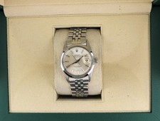 Rolex Datejust 1600 Silver Dial SS Folded Jubilee No Papers 36mm