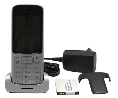 Unify OpenStage SL5 DECT Mobilteil  mit Ladeschale , Netzteil, Akki, Clip