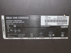 Lot of 4 Broken Microsoft Xbox One Consoles Only As-Is